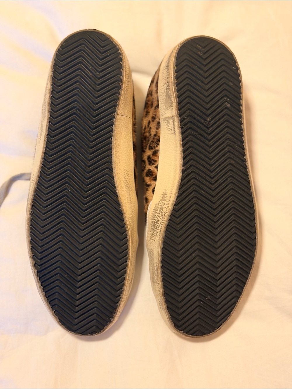 GOLDEN GOOSE Women's Super-Star in leopard print leather - Picture 9 of 13